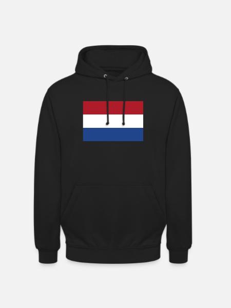 Netherlands Holland Dutch flag flag - Unisex Hoodie - black