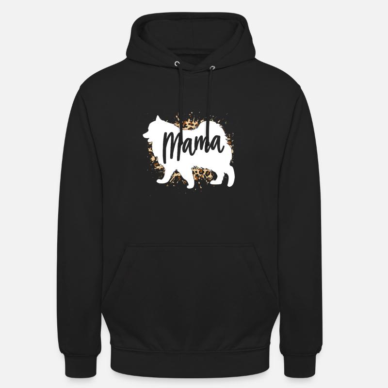 Samoyède - Sweat-shirt à capuche unisexe - noir