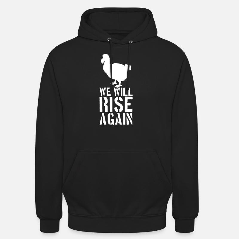 Dodo Bird Watching - Unisex Hoodie - black