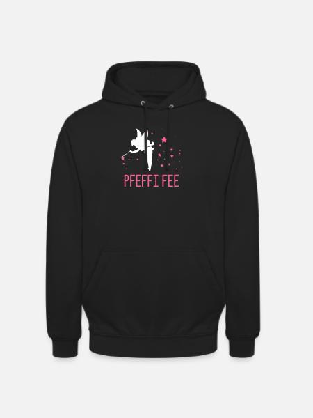 pfeffi Fee - Unisex Hoodie - Schwarz