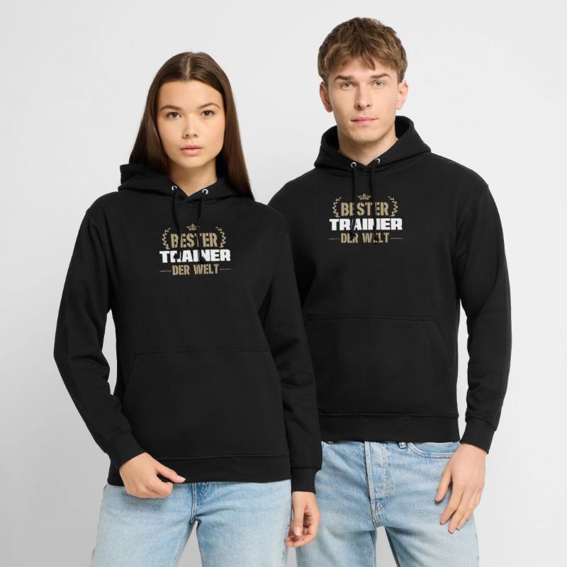 Bester Trainer der Welt Team Coach oder Trainer Unisex Hoodie