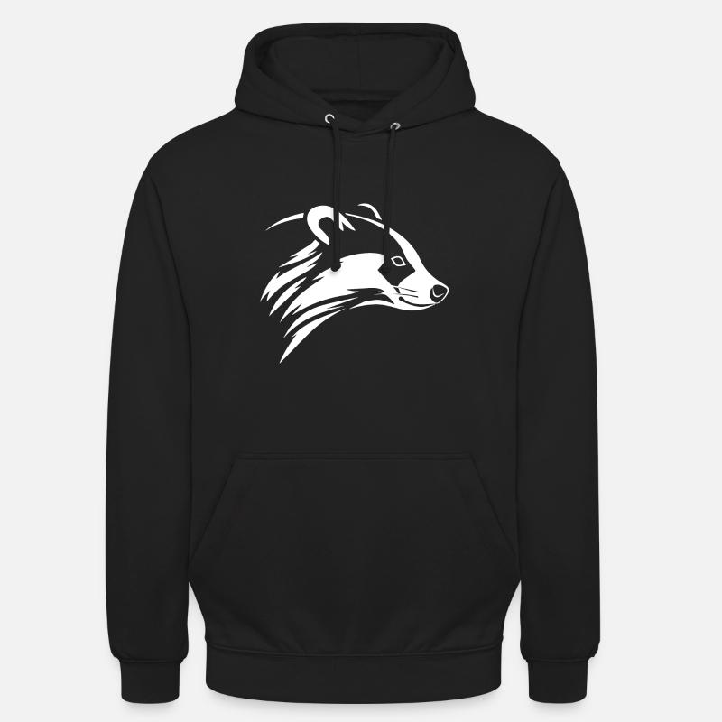 Dachs - Unisex Hoodie - Schwarz