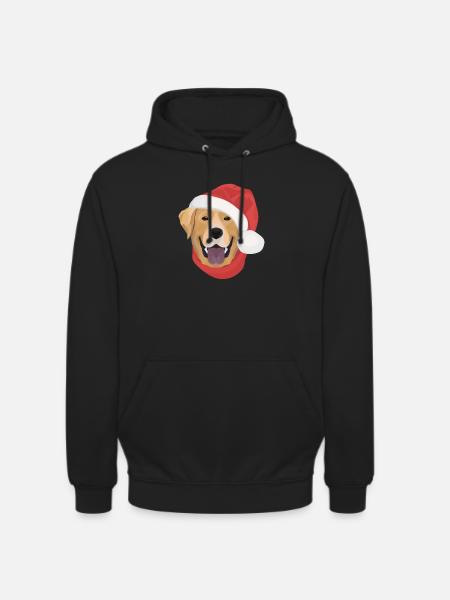 Labrador Merry Christmas - Unisex Hoodie - black