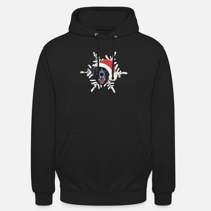 Joyeux Noël Labrador - Sweat-shirt à capuche unisexe - noir