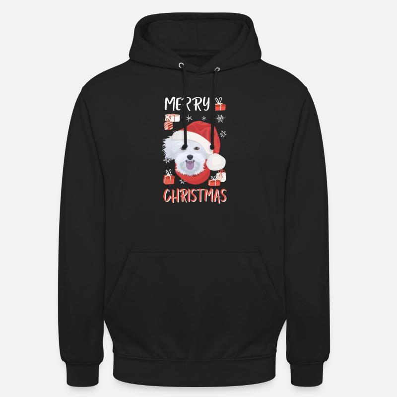 Malteser Joyeux Noël - Sweat-shirt à capuche unisexe - noir