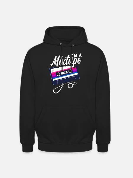Bisexual Mixtape - Unisex Hoodie - black