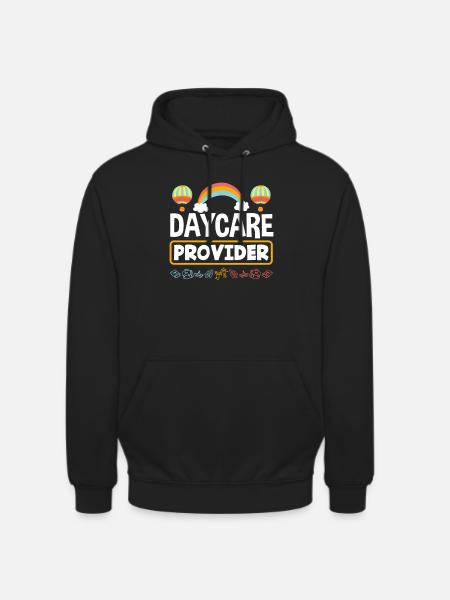 Crèche Regenbogen - Sweat-shirt à capuche unisexe - noir