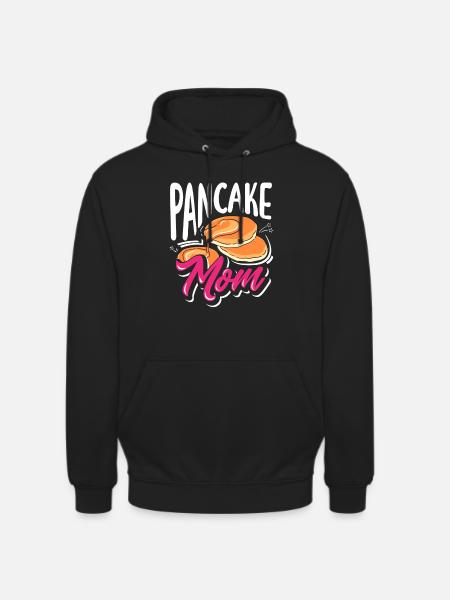 Pancakes Mom Breakfast Love - Unisex Hoodie - black