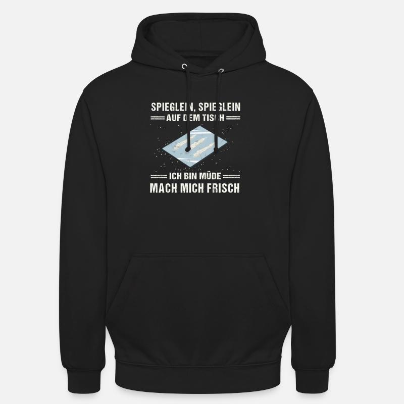 Hardtekk Techno Drogen Kokain Kokser - Unisex Hoodie - Schwarz