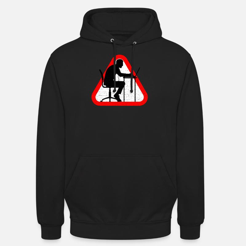 Attention Web Developer - Unisex Hoodie - black