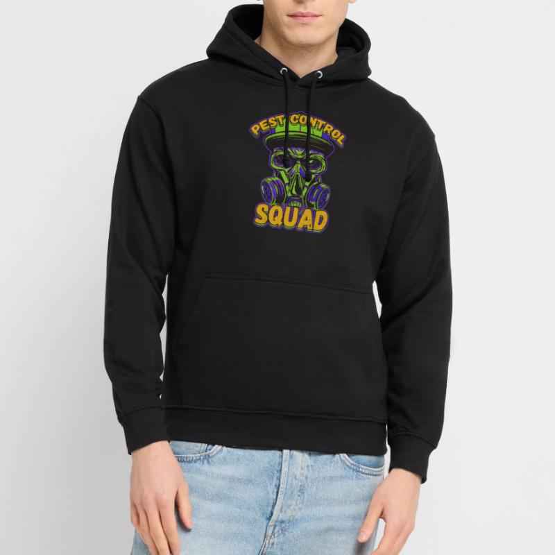 Pest Control Squad Design for a Bug Killer Unisex Hoodie