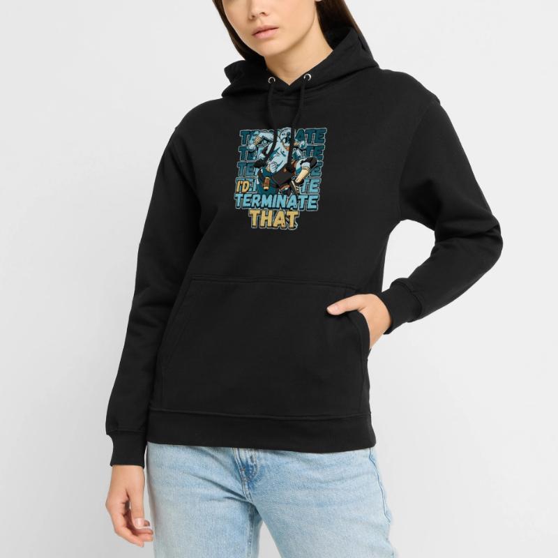I'd Terminate That Pest Control Design for a Bug Unisex Hoodie