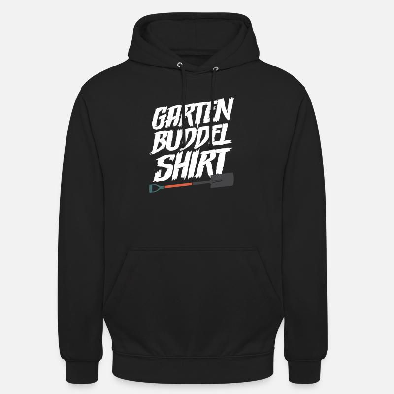 Gärtner Garten Buddel - Unisex Hoodie - Schwarz