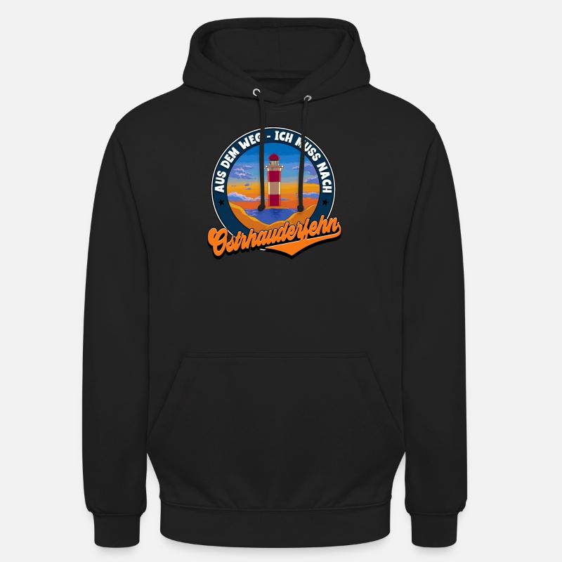 Ostrhauderfehn - Unisex Hoodie - Schwarz