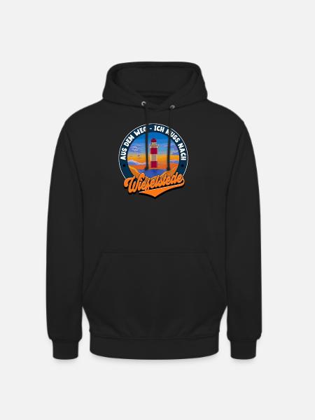 Wiefelstede - Unisex Hoodie - Schwarz