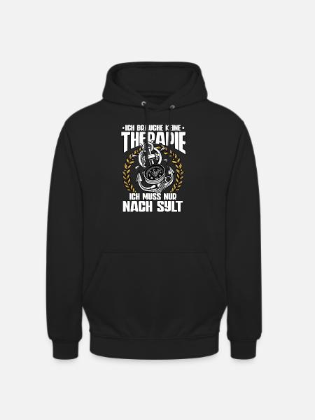 Sylt - Unisex Hoodie - Schwarz