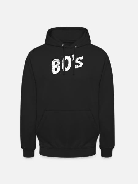 80s 80s - Unisex Hoodie - black
