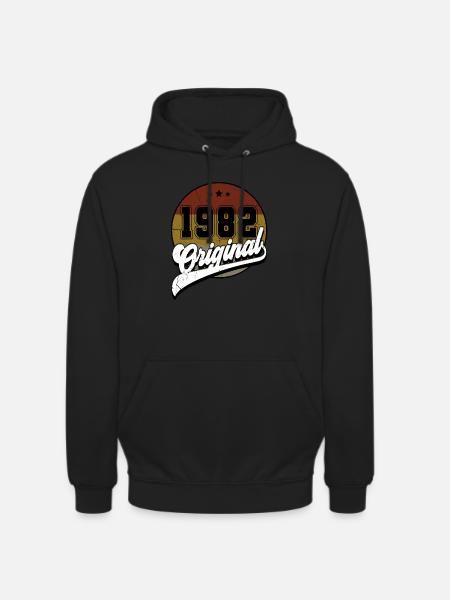 1982 Birthday - Unisex Hoodie - black