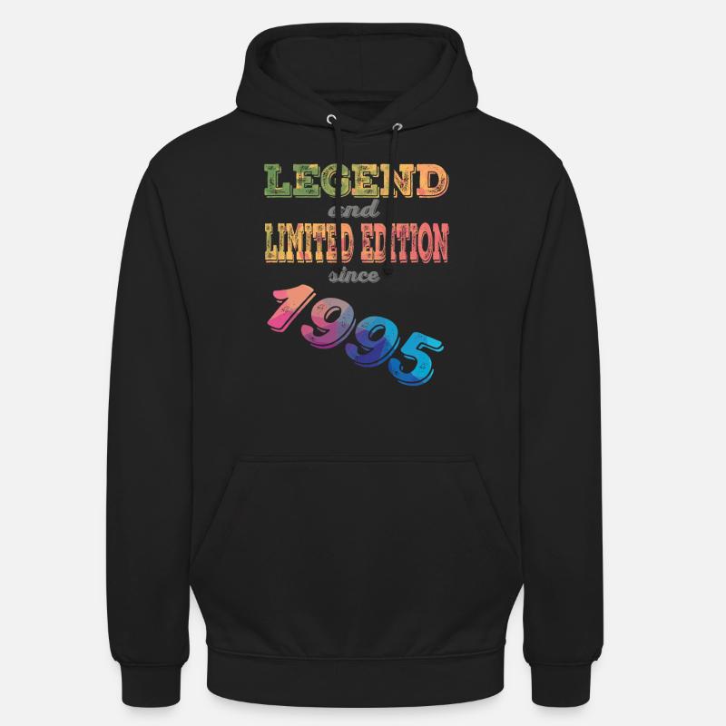 LÉGENDE ET ÉDITION LIMITÉE - Sweat-shirt à capuche unisexe - noir