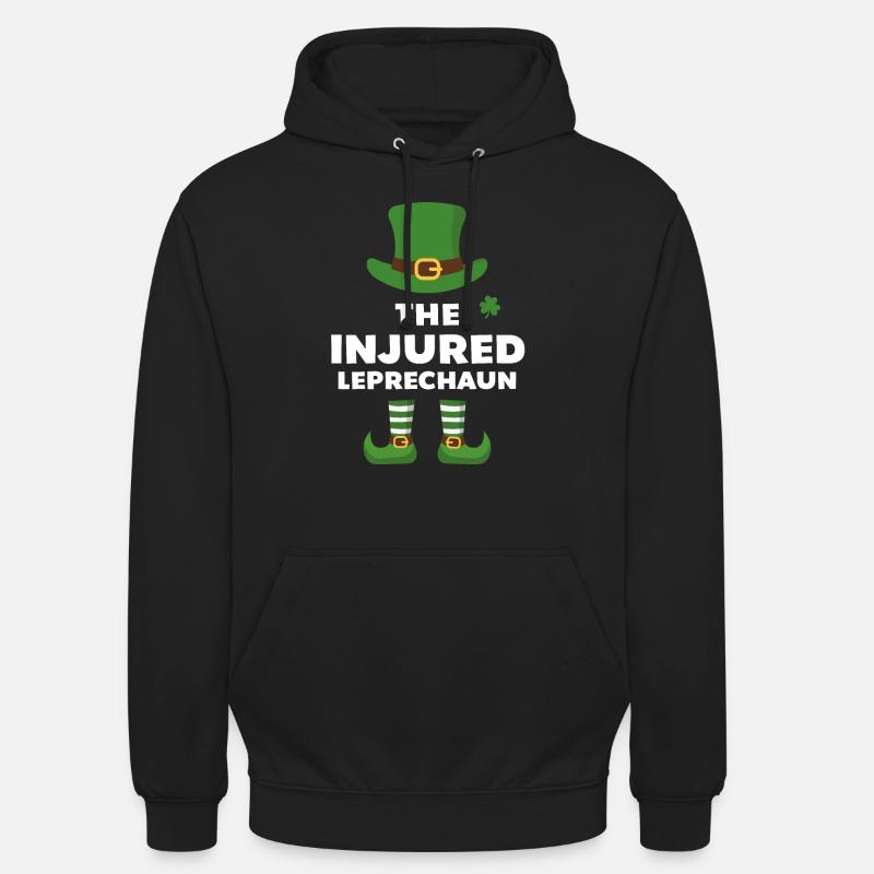Le lutin blessé - Sweat-shirt à capuche unisexe - noir