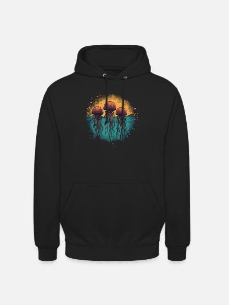Jellyfish - Unisex Hoodie - black