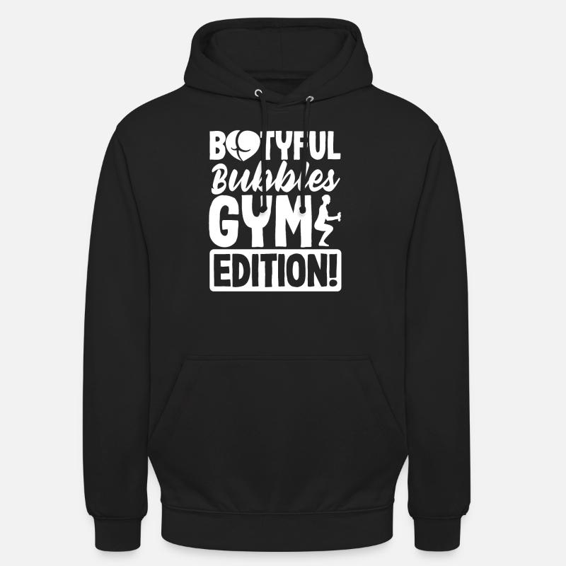 Bootyful Bubbles Gym Edition - Unisex Hoodie - black