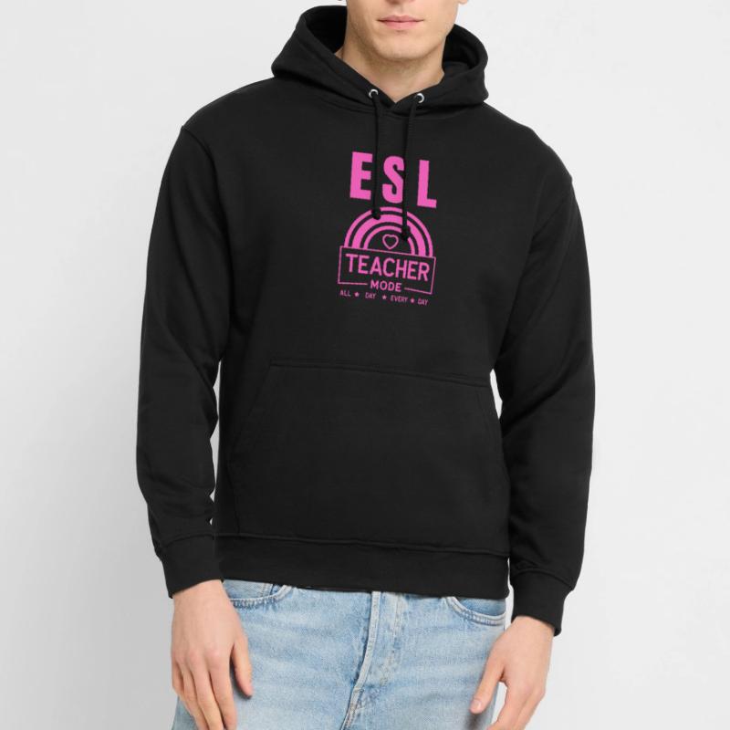 Enseignant d’anglais langue seconde |Langue anglaise |Pour les enseignants d’anglais langue seconde Sweat-shirt à capuche unisexe