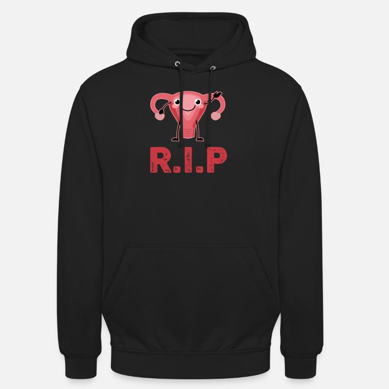 R.i.p. Gebärmutterentfernung Operation - Unisex Hoodie - Schwarz