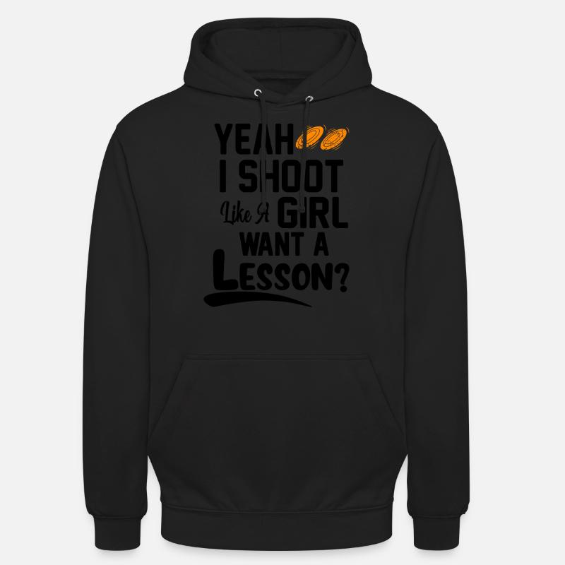 Trapschütze - Unisex Hoodie - Schwarz