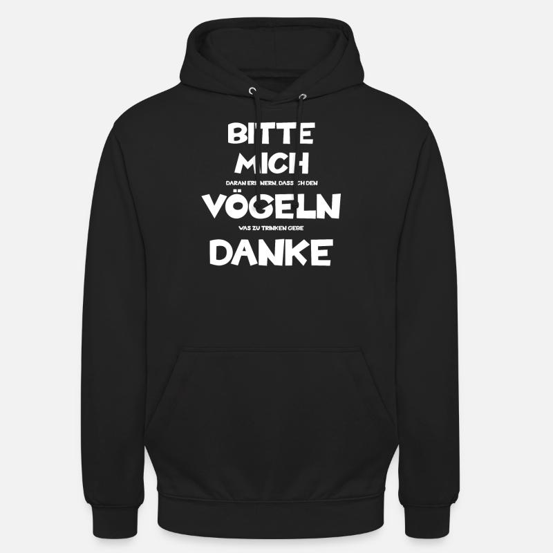 S’il te plaît, baise-moi - Sweat-shirt à capuche unisexe - noir
