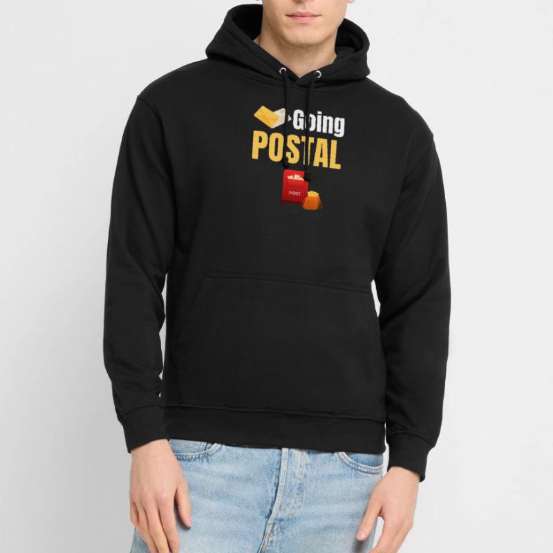 Going Post, Funny Worker, Postman, Postman Unisex Hoodie