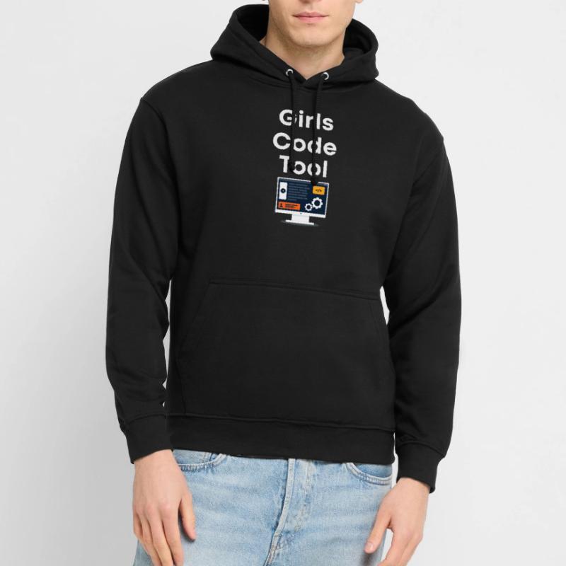 Les programmatrices de programmes pour filles aussi Sweat-shirt à capuche unisexe