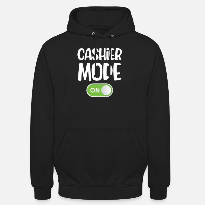 Mode caissier pour comptable, commis, - Sweat-shirt à capuche unisexe - noir