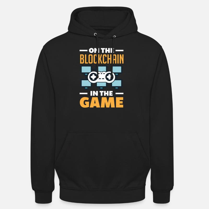 Crypto-monnaie Récompenses Gaming Blockchain Gamer - Sweat-shirt à capuche unisexe - noir