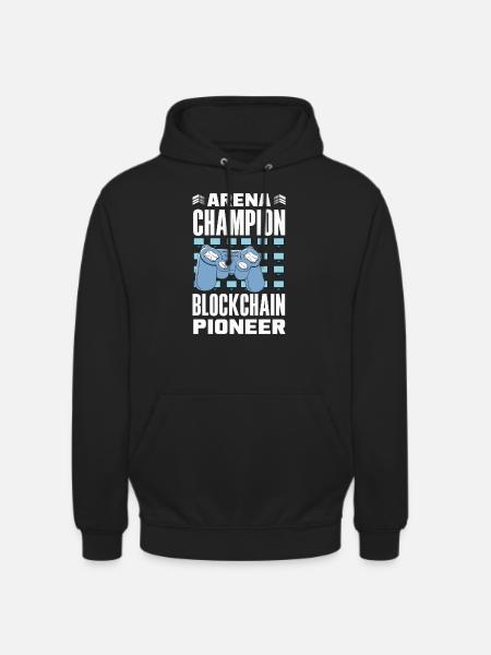 Cryptocurrency Rewards Gaming Blockchain Gamer - Unisex Hoodie - black