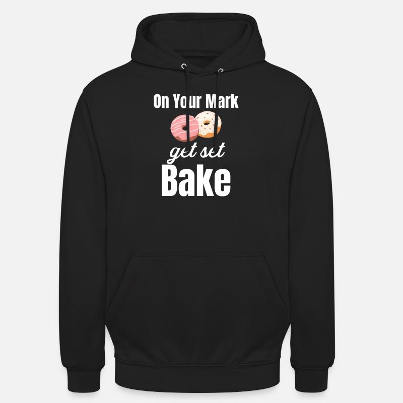 Ready, bake! Culinary bread - Unisex Hoodie - black