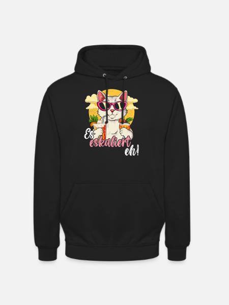 Es Eskaliert Eh - Unisex Hoodie - Schwarz
