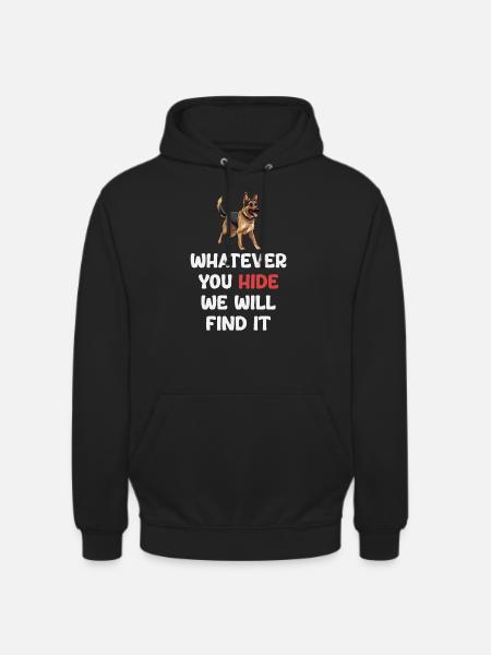 Whatever they hide, we will - Unisex Hoodie - black
