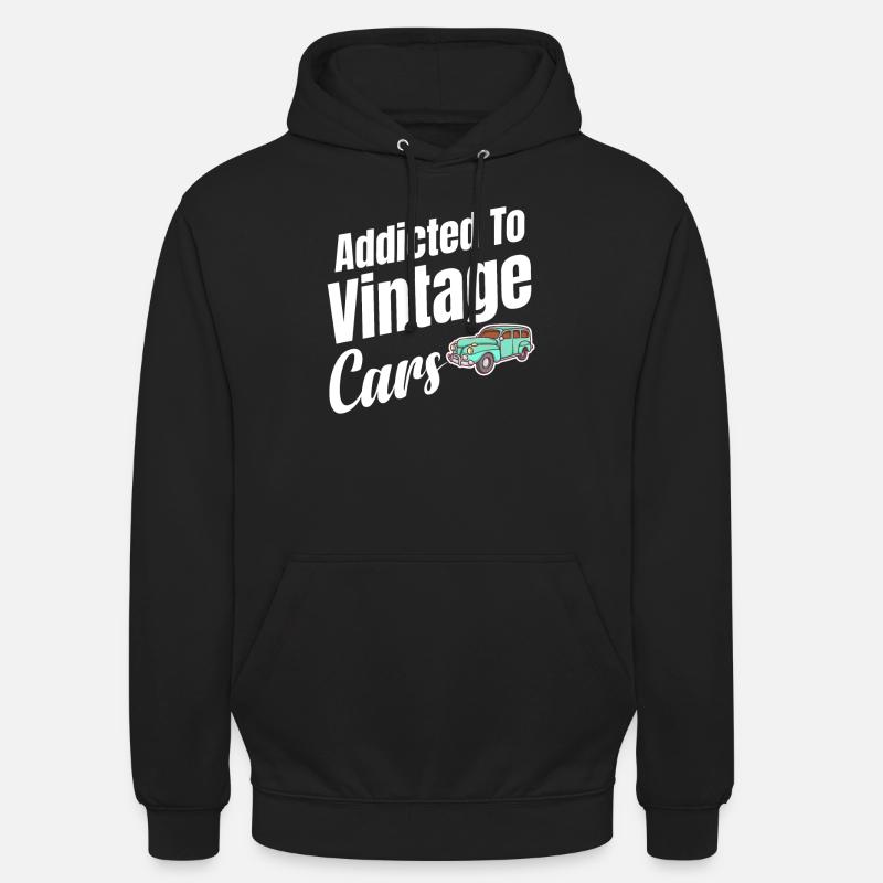 Accro à - Sweat-shirt à capuche unisexe - noir