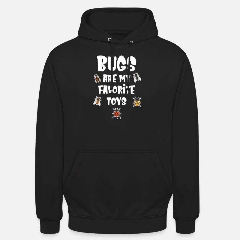 Sont mes jouets préférés - Sweat-shirt à capuche unisexe - noir