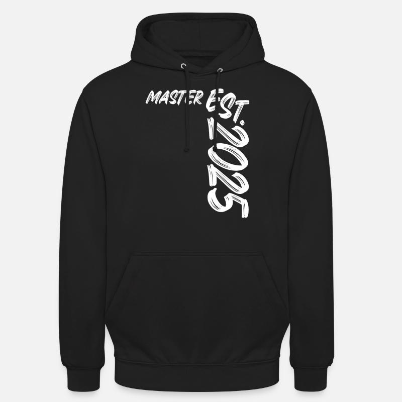 Master Est. 2025 - Sweat-shirt à capuche unisexe - noir