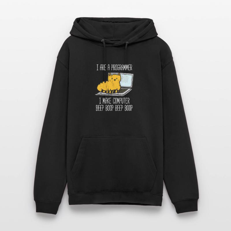 Ich bin Programmierer Ich mache Computer Beep Boop Unisex Hoodie