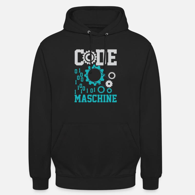 Chemise informatique de nerf d'ordinateur de code machine Sweat-shirt à capuche unisexe