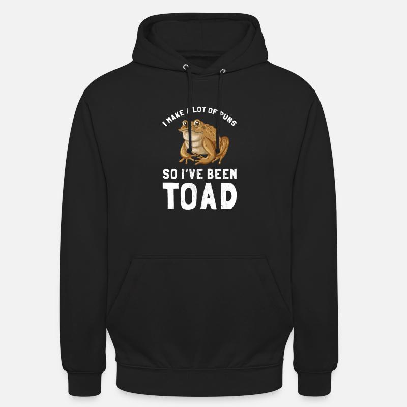 Toad Pun - Unisex Hoodie - black