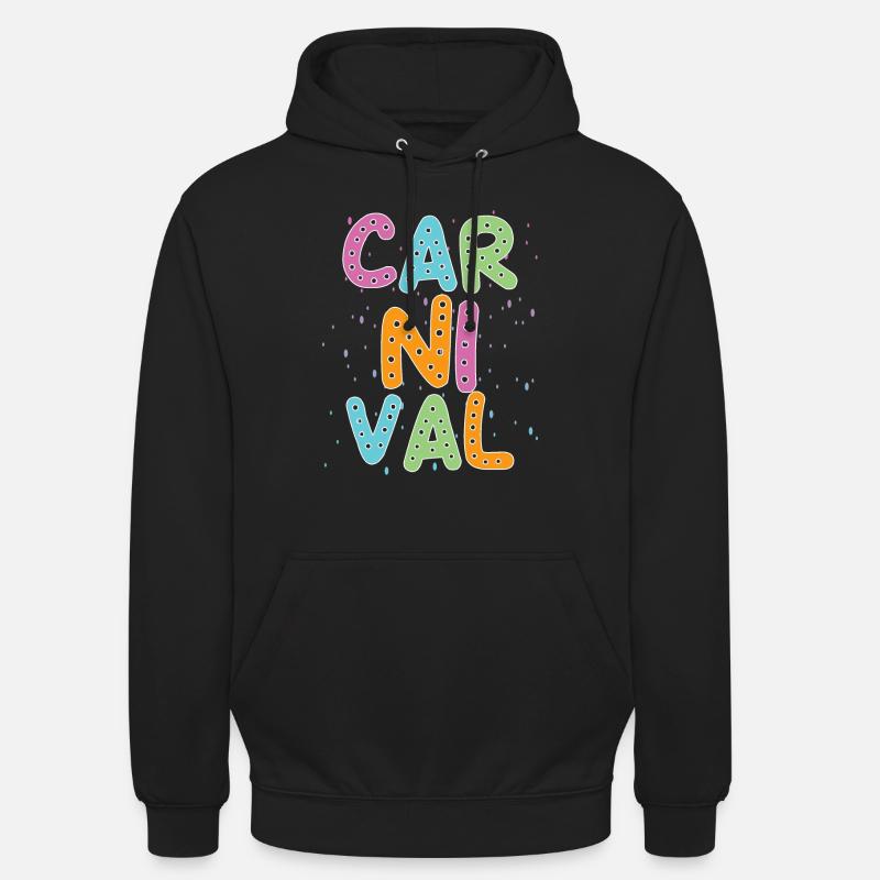 Fasching - Unisex Hoodie - Schwarz