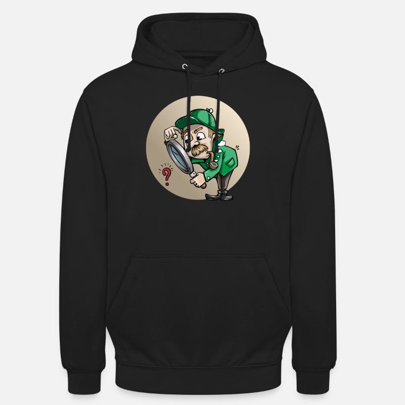 Detectiv - Unisex Hoodie - Schwarz