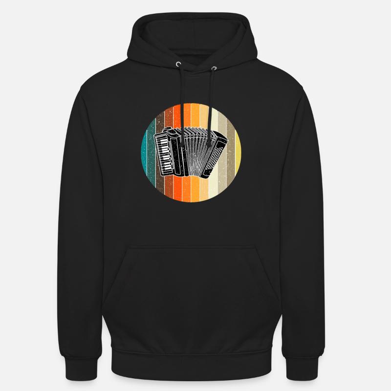 Zieharmonika - Unisex Hoodie - Schwarz