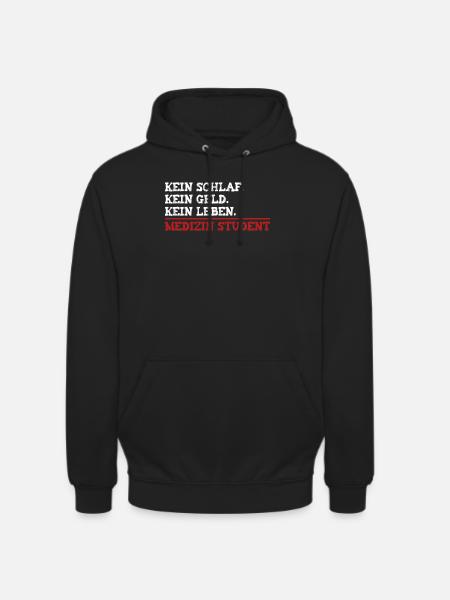 Medizin Student - Unisex Hoodie - Schwarz