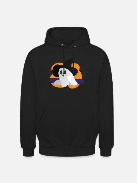 AI Witch Ghost - Unisex Hoodie - black