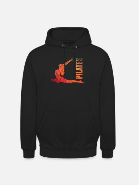 Pilates shirt - Unisex Hoodie - black